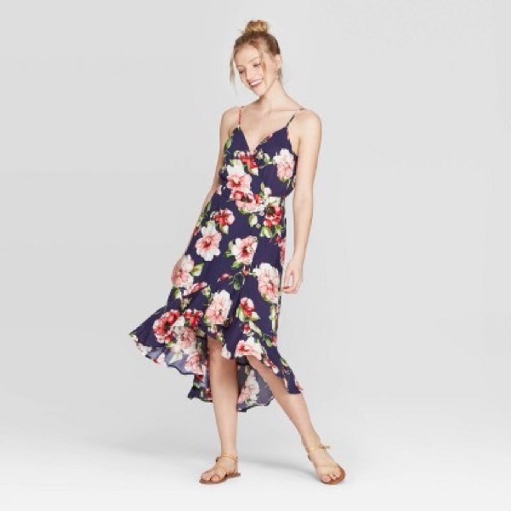 Xhilaration floral dress size small